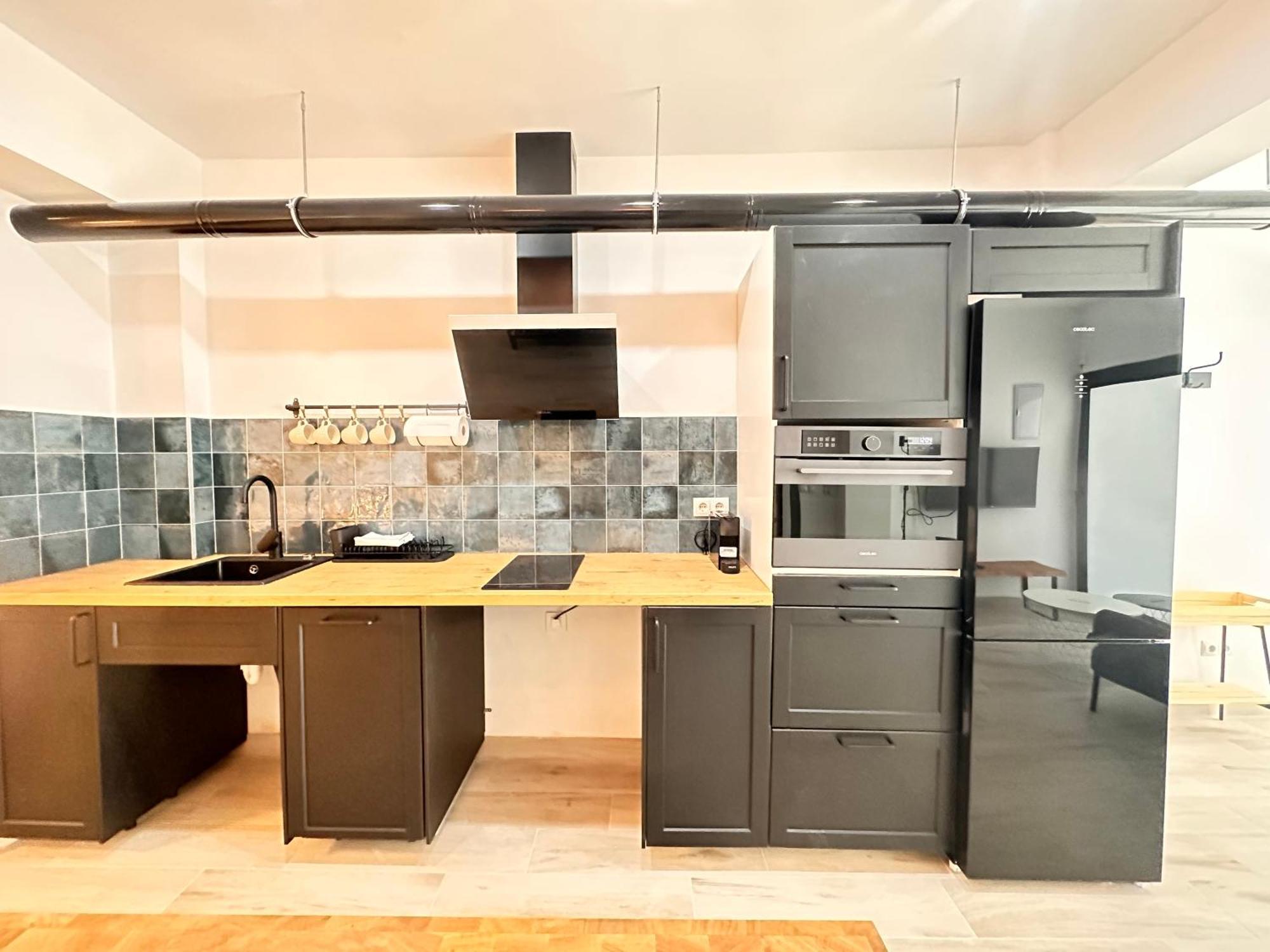 Alberola Industrial Style Apartment Valencia Bagian luar foto