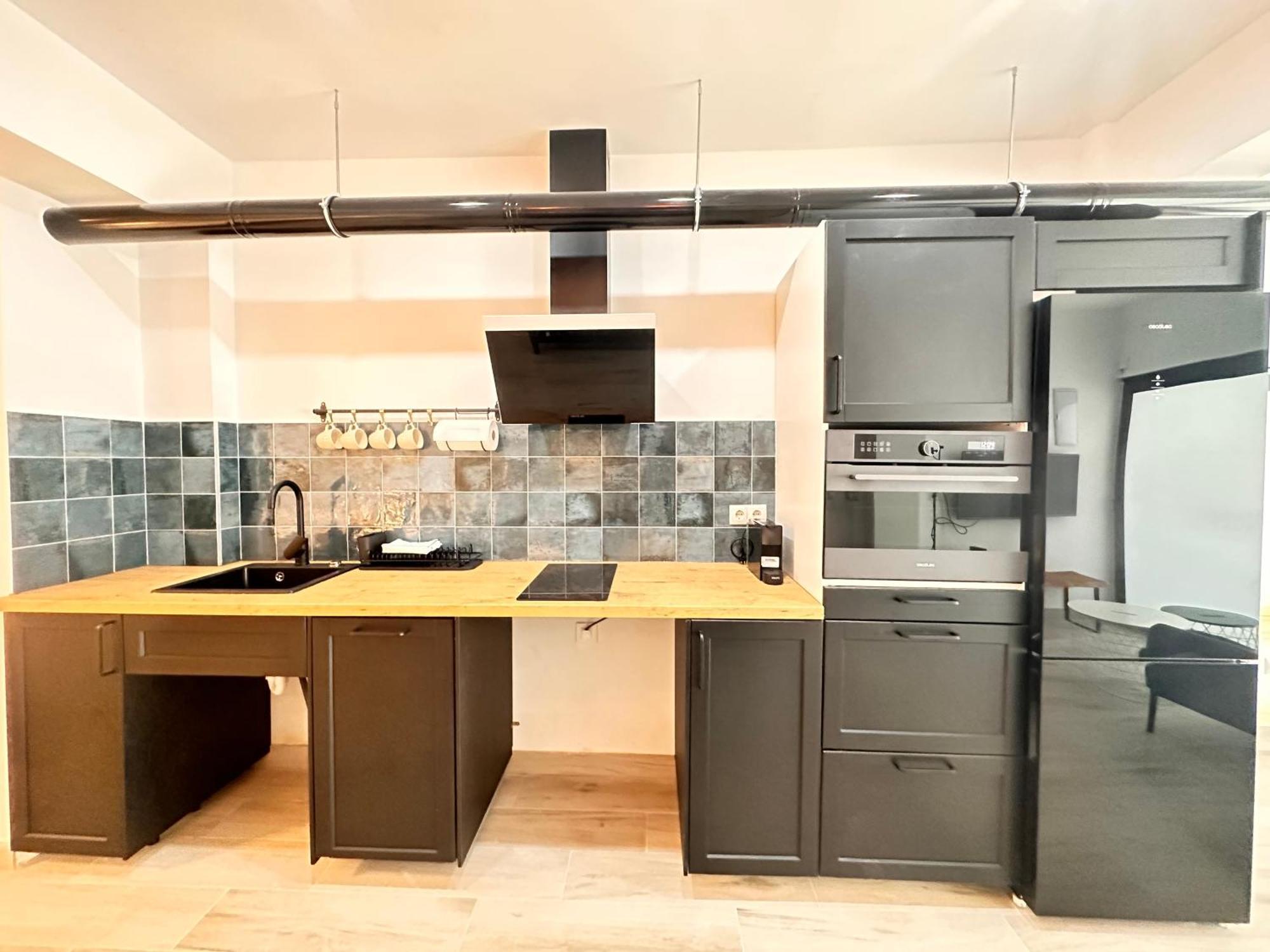 Alberola Industrial Style Apartment Valencia Bagian luar foto