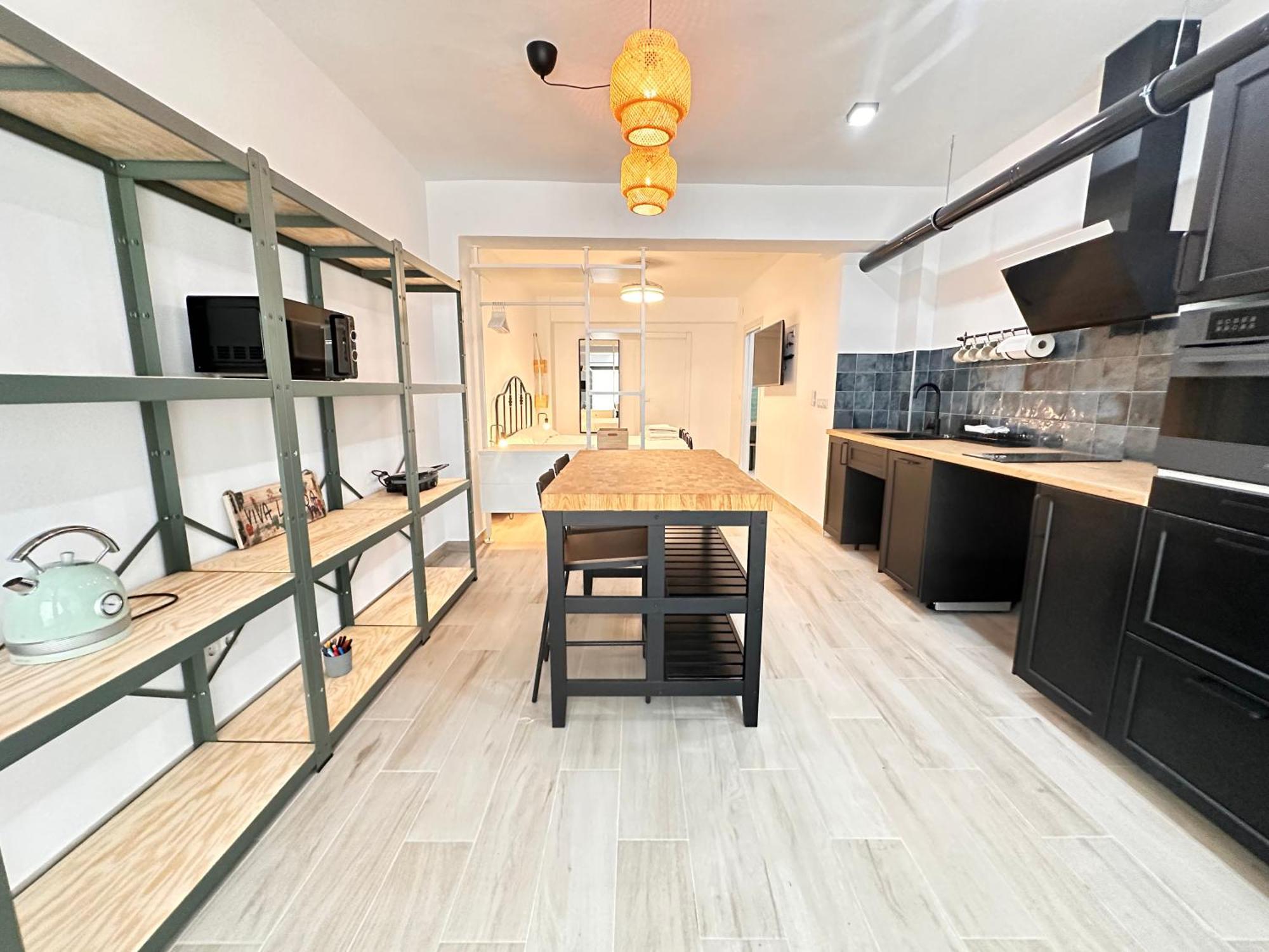 Alberola Industrial Style Apartment Valencia Bagian luar foto