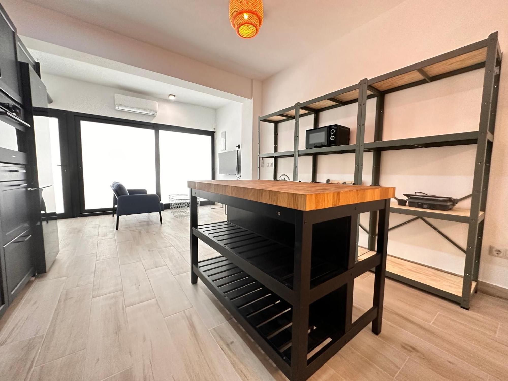 Alberola Industrial Style Apartment Valencia Bagian luar foto