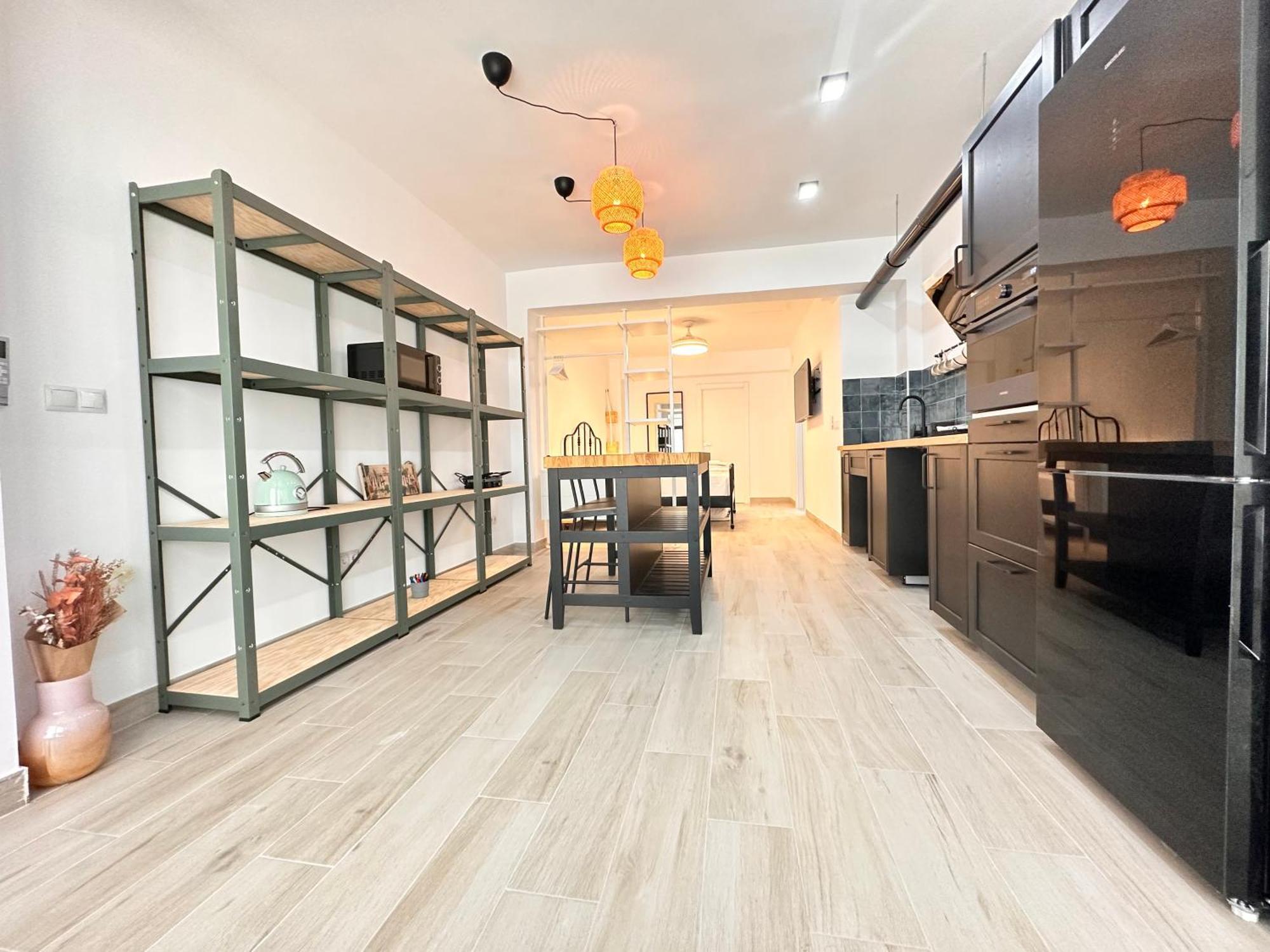 Alberola Industrial Style Apartment Valencia Bagian luar foto