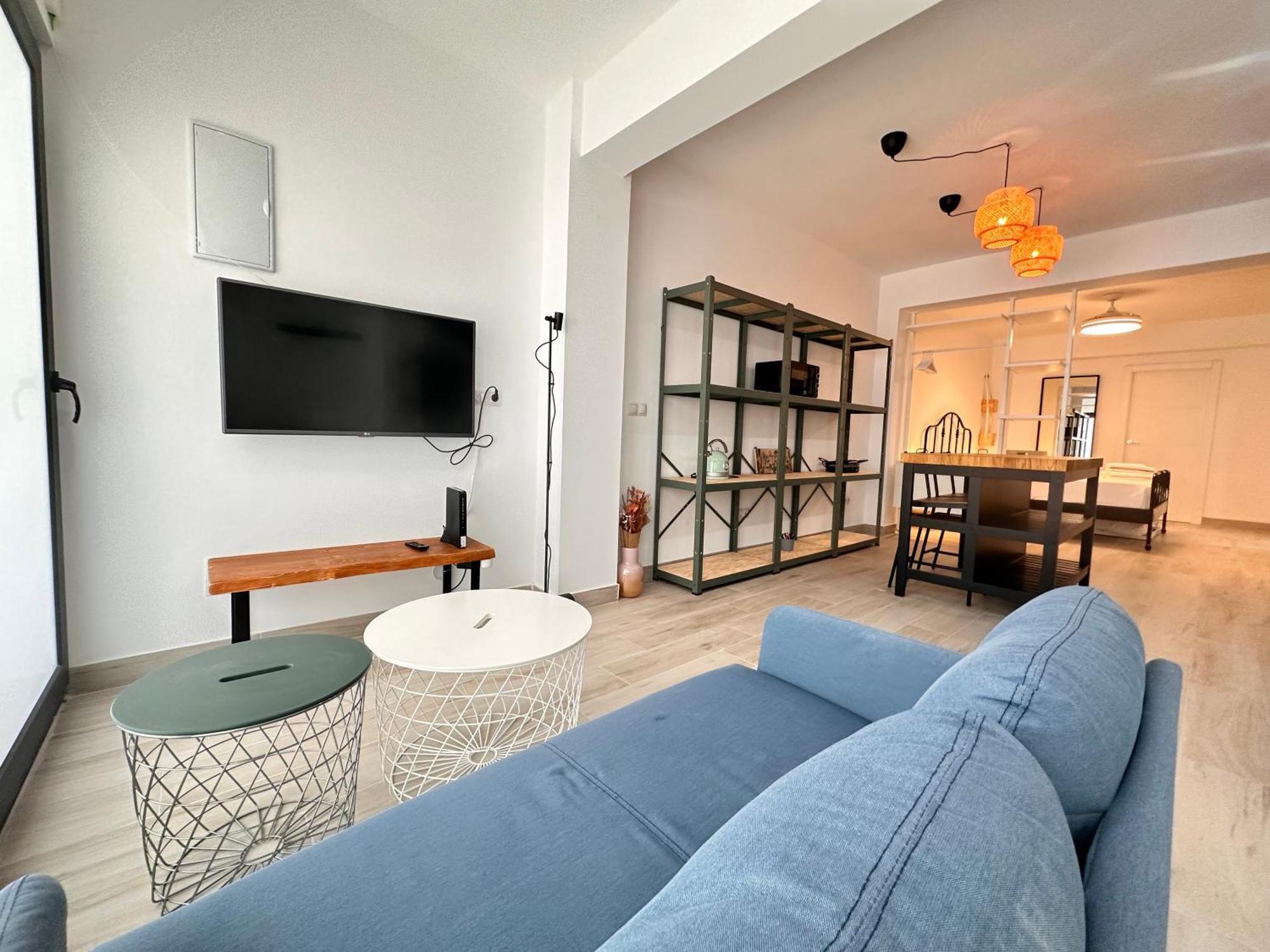 Alberola Industrial Style Apartment Valencia Bagian luar foto