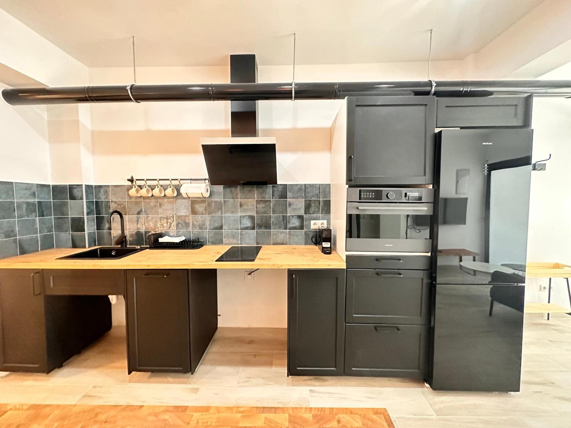 Alberola Industrial Style Apartment Valencia Bagian luar foto