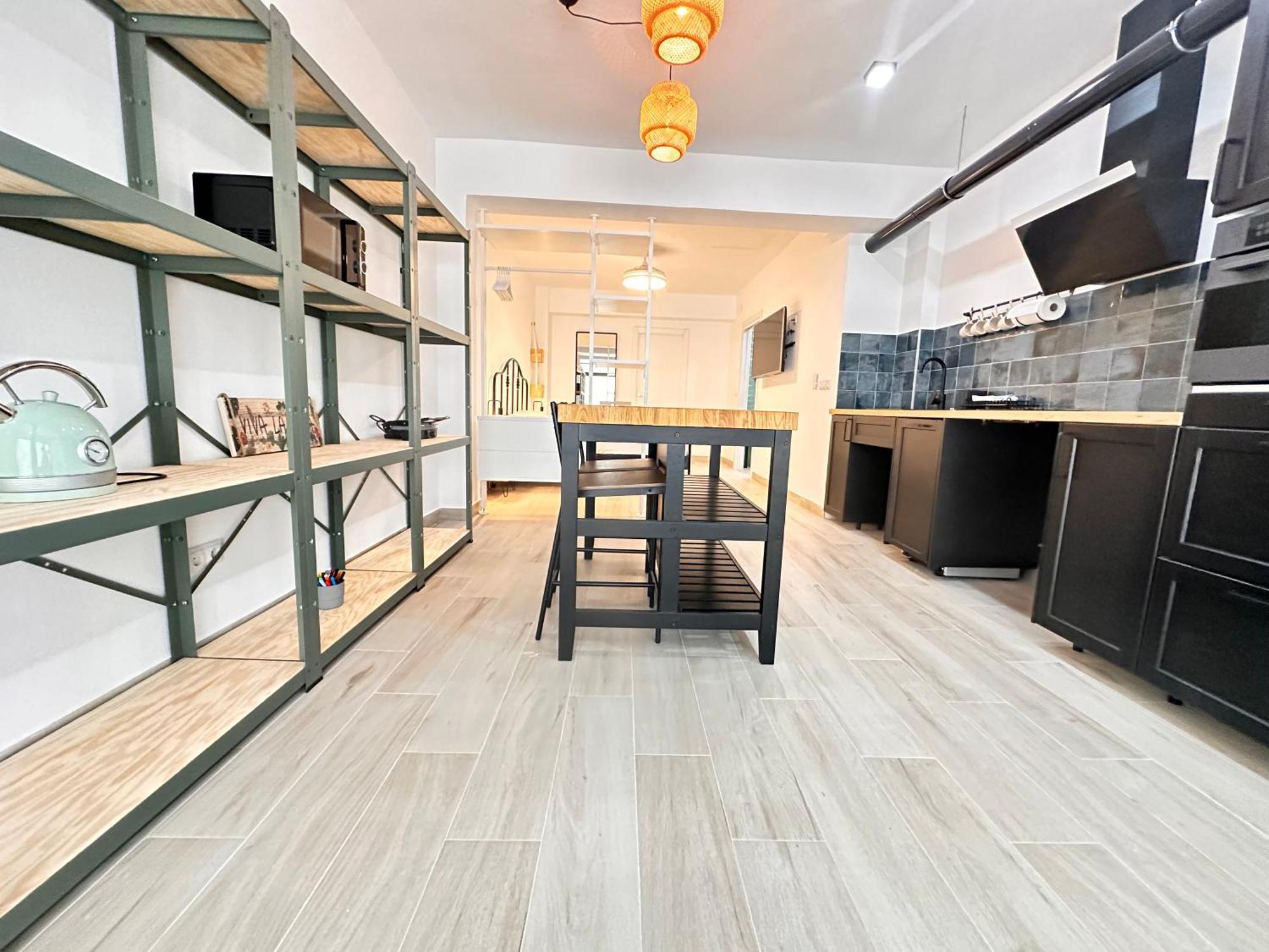 Alberola Industrial Style Apartment Valencia Bagian luar foto
